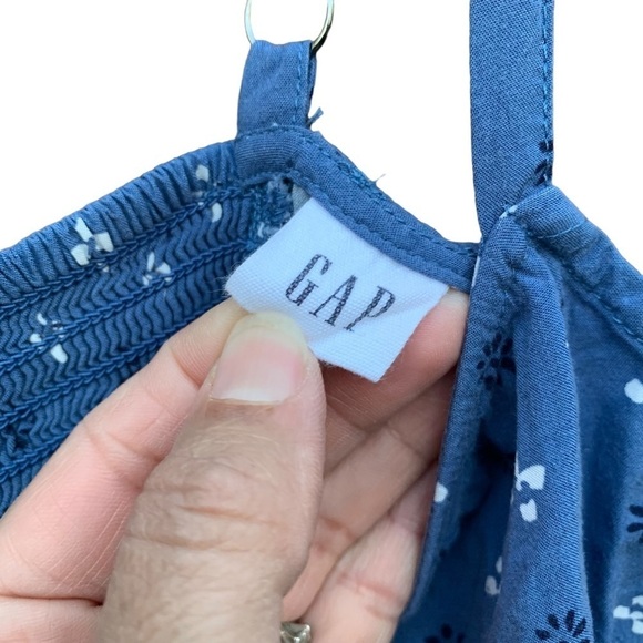 Gap women's XS spaghetti strap blue sundress - Picture 5 of 5